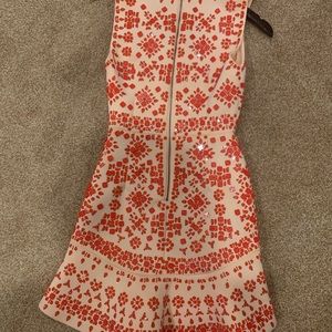 Alice + Olivia Rapunzel Beaded A-line Dress